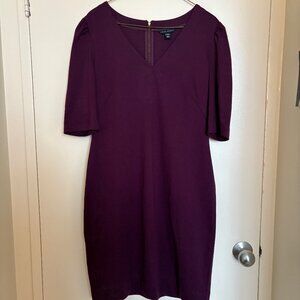 Burgundy Bodycon Midi Dress